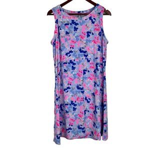 Joules Womens 12 Colorful Sleeveless Mini Dress Bold Abstract Preppy Feminine